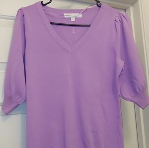 Lavender 3/4 sleeve sweater, Adyson Parker, Size S